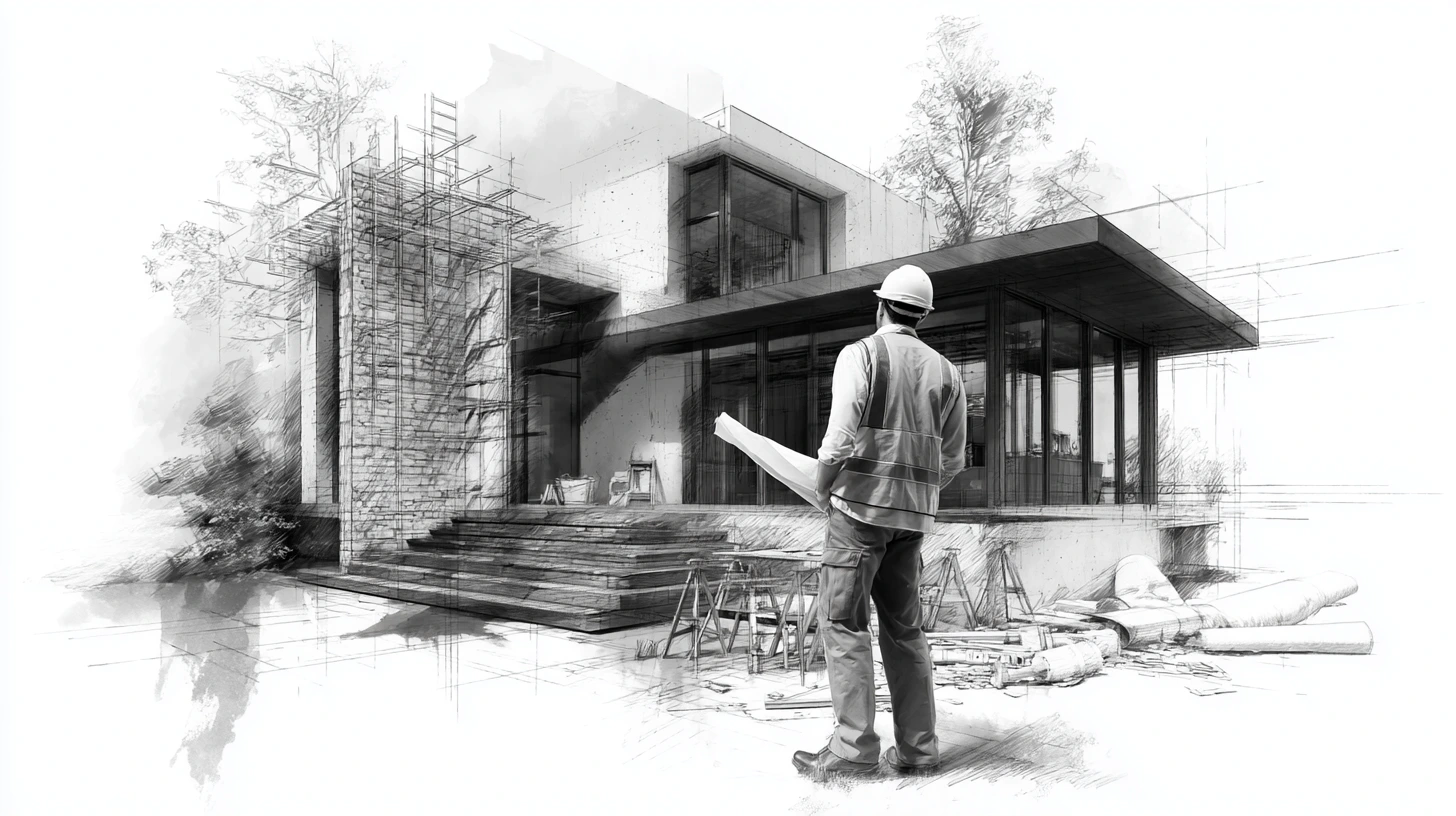 Građevinski nadzor izgradnje kuće Alter Ego Architects